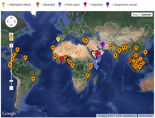 Piracy Map